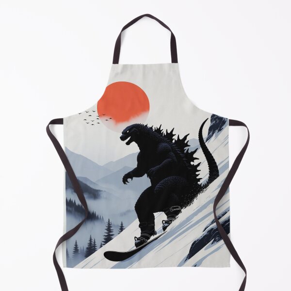 Artikelvorschau, Dino-Snowboarden | Minimalistische Wandkunst aus Japan entworfen und verkauft von Syrupulse.