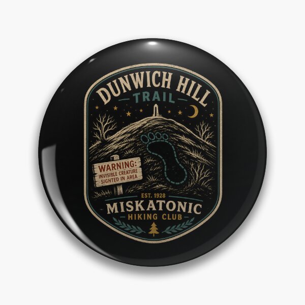 Item preview, Dunwich Hill Trail Miskatonic Hiking Club National Park Patch designed and sold by Fenay Designs.