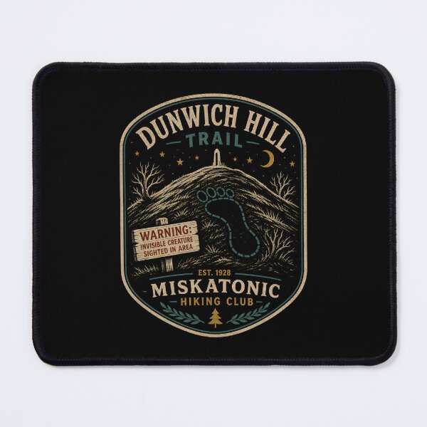 Item preview, Dunwich Hill Trail Miskatonic Hiking Club National Park Patch designed and sold by Fenay Designs.