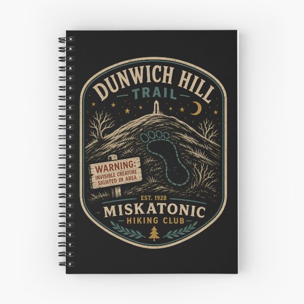 Item preview, Dunwich Hill Trail Miskatonic Hiking Club National Park Patch designed and sold by Fenay Designs.