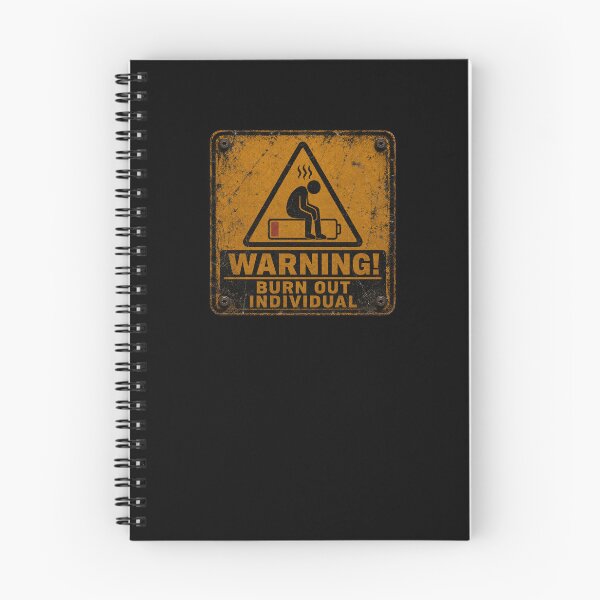 Item preview, SIGNS - Warning burn out individual designed and sold by MetusArt.