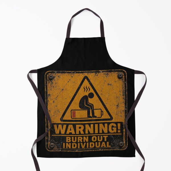 Item preview, SIGNS - Warning burn out individual designed and sold by MetusArt.