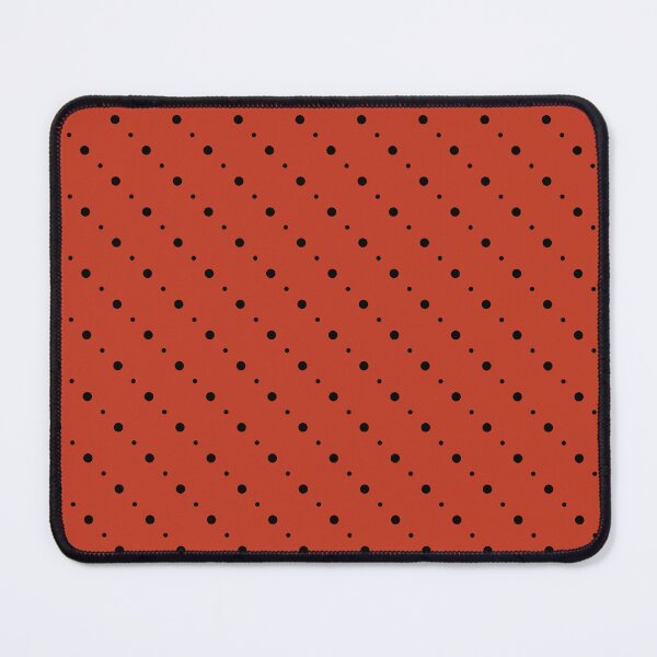 Item preview, Dark pastel red & black diagonal polka dot designed and sold by Mint + Midnight.