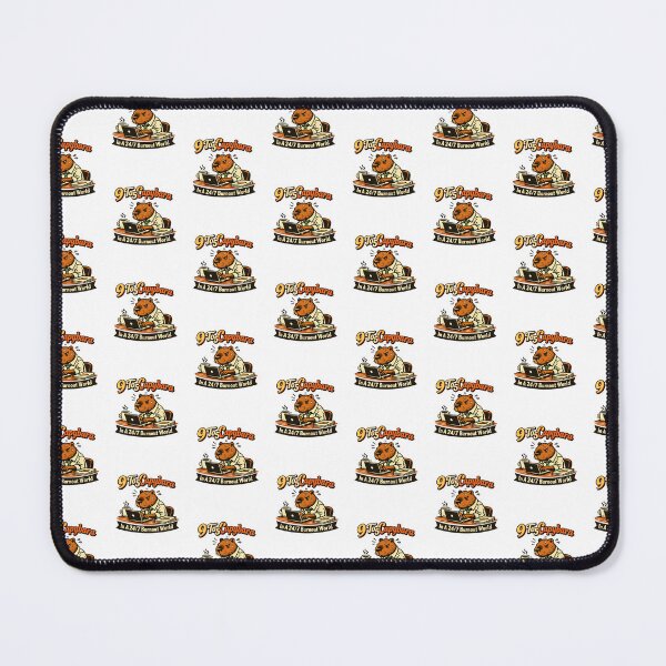 Item preview, Vintage Corporate Burnout Capybara 9 To 5  designed and sold by yanejoy.