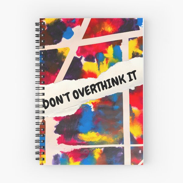 Item preview, Don't overthink it designed and sold by Gina_BreWe.