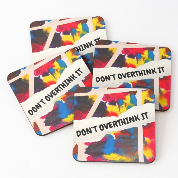 Item preview, Don't overthink it designed and sold by Gina_BreWe.
