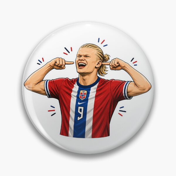 Item preview, Haaland iconic pose  designed and sold by P.L.U.T.O.