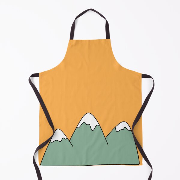 Item preview, Cute Minimalist Snowy Mountain Peaks designed and sold by ubborn.