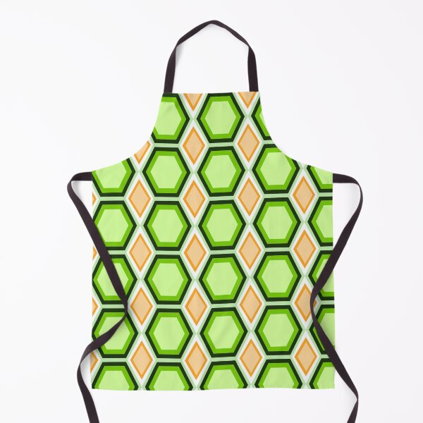 Item preview, Seamless Retro Geometric Hexagon Honeycomb Pattern designed and sold by AriesCreative.