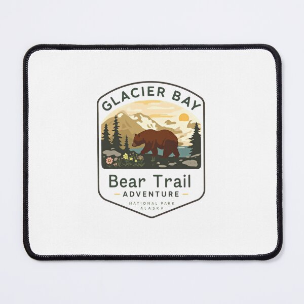 Item preview, Glacier Bay Bear Trail Adventure National Park Alaska Wildlife Explorer Souvenir designed and sold by Simsimah26Parks.