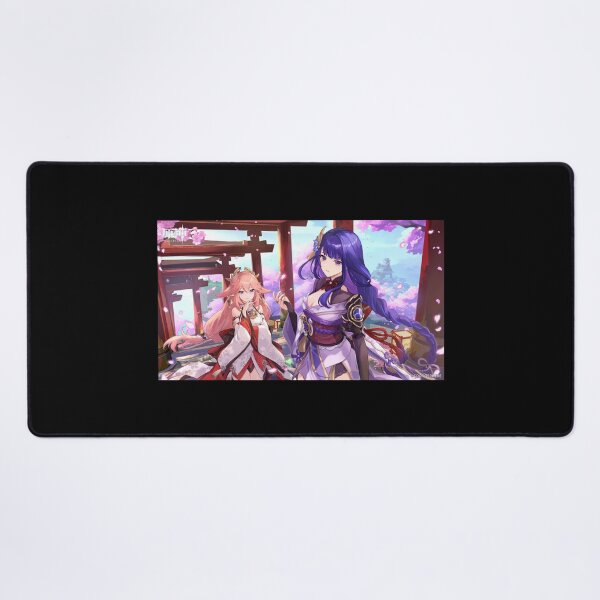 Item preview, Shogun Raiden and Yae Miko designed and sold by Lauwuuh.