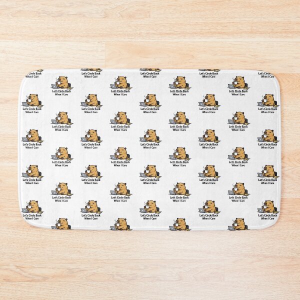 Item preview, Sarcastic Corporate Capybara Let's Circle Back designed and sold by yanejoy.