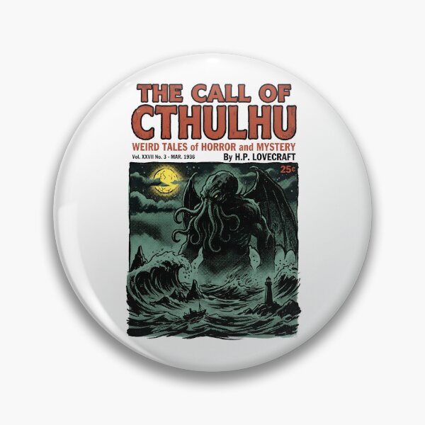 Item preview, The Call of Cthulhu Vintage Pulp Magazine Comic Book Cover designed and sold by Fenay Designs.
