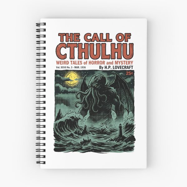 Item preview, The Call of Cthulhu Vintage Pulp Magazine Comic Book Cover designed and sold by Fenay Designs.