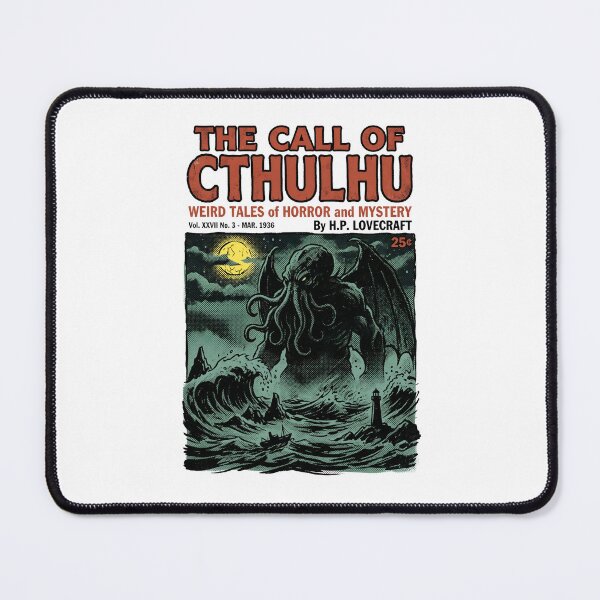 Item preview, The Call of Cthulhu Vintage Pulp Magazine Comic Book Cover designed and sold by Fenay Designs.