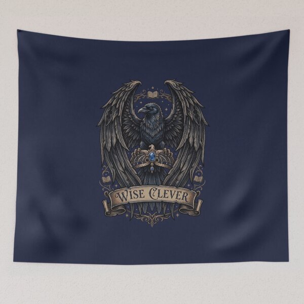 Item preview, The Clever Magic House Raven designed and sold by MrHide.