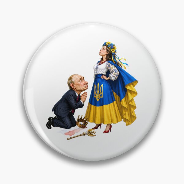 Item preview, Ukraine Political Cartoon designed and sold by AlexLineArt.