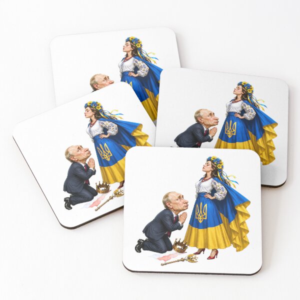 Item preview, Ukraine Political Cartoon designed and sold by AlexLineArt.