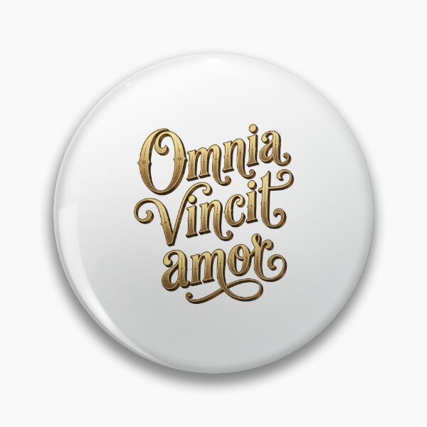 Item preview, Omnia Vincit Amor Latin Love Conquers All designed and sold by AntiqueImages.