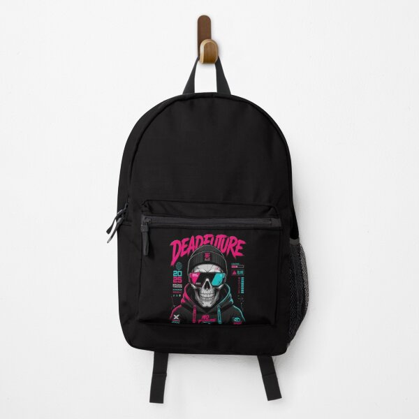 Item preview, Cyberpunk Skull Dead Future Techwear Streetwear designed and sold by HuNDefii.