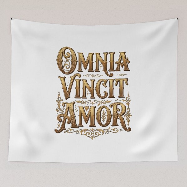 Item preview, Omnia Vincit Amor All is Conquered by Love designed and sold by AntiqueImages.