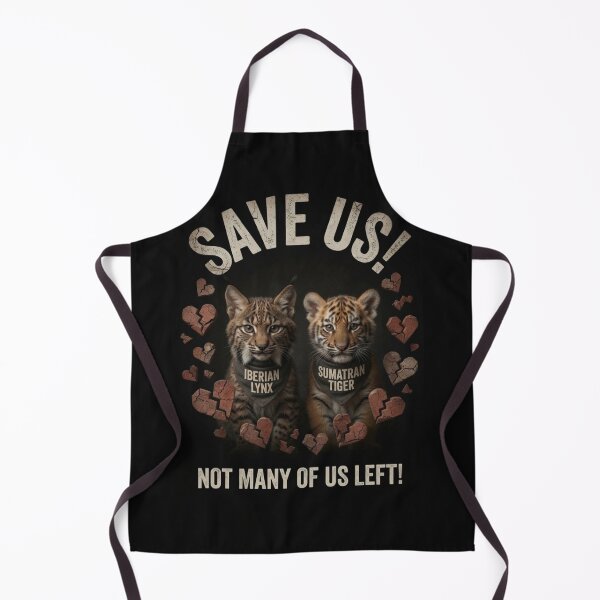 Artikelvorschau, Save the Iberian Lynx & Sumatran Tiger Cubs | Endangered Wildlife Conservation Appeal entworfen und verkauft von Pioneer Spirit Market.