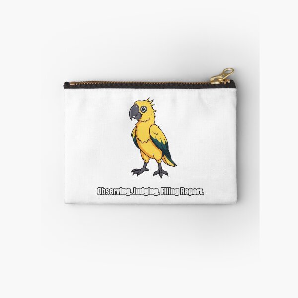 Item preview, Parrot - Observing Judging Filing Report - Funny Parrot Gift designed and sold by pawdrops.