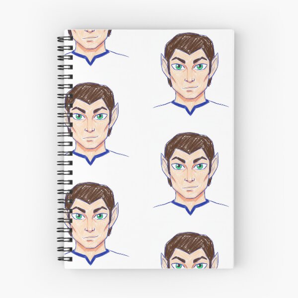 Item preview, Hand Drawn Male Elf Fantasy Portrait designed and sold by KaleChub.