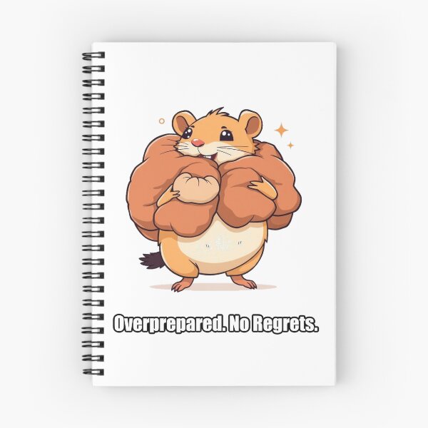 Item preview, Hamster - Overprepared No Regrets - Funny Hamster Cheeks Gift designed and sold by pawdrops.