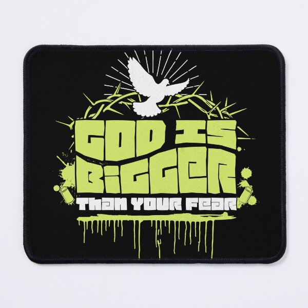 Item preview, God Is Bigger Graffiti Street Art Christian Faith Graphic Tee designed and sold by Arthivo.