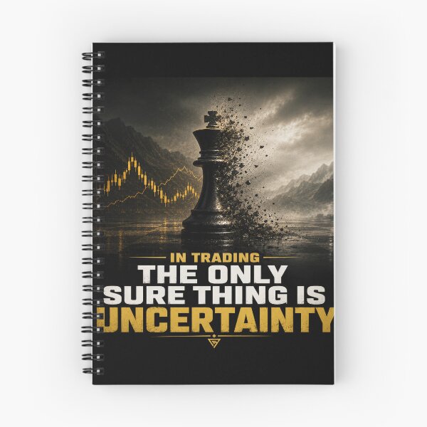 Item preview, In Trading The Only Sure Thing Is Uncertainty designed and sold by PipForgeStudio .