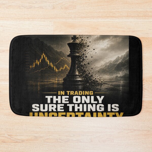 Item preview, In Trading The Only Sure Thing Is Uncertainty designed and sold by PipForgeStudio .