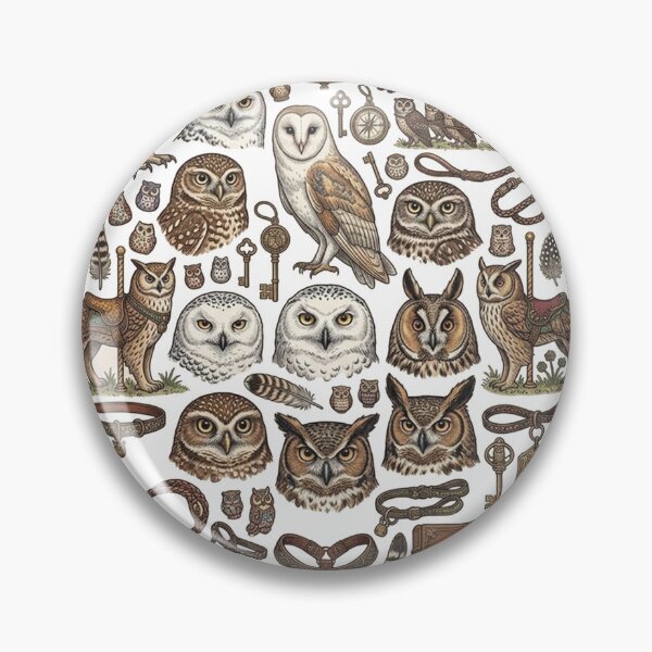 Item preview, Owl pattern designed and sold by snoWorkshop.