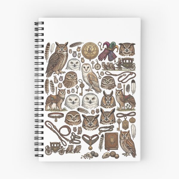 Item preview, Owl pattern designed and sold by snoWorkshop.