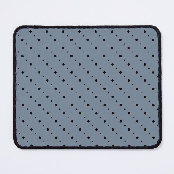 Item preview, Light slate gray & black diagonal polka dot designed and sold by Mint + Midnight.