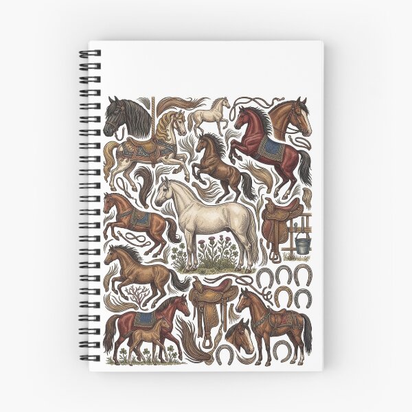 Item preview, Horses pattern designed and sold by snoWorkshop.