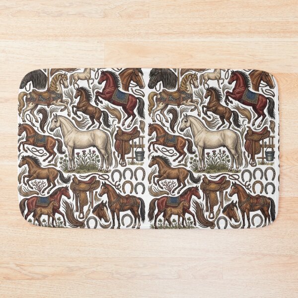 Item preview, Horses pattern designed and sold by snoWorkshop.