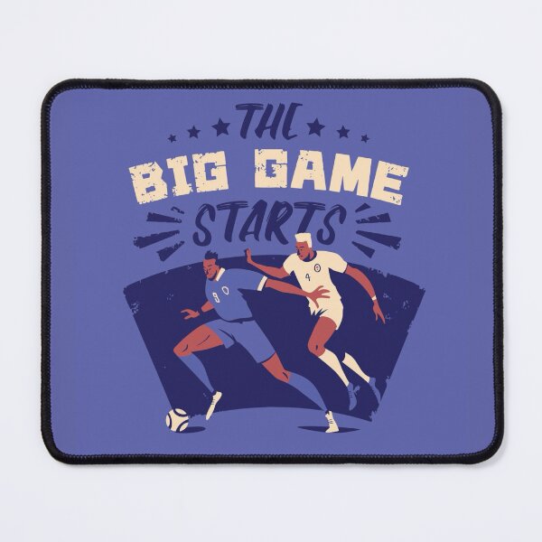 Item preview, The Big Game Starts Retro designed and sold by Adronia.