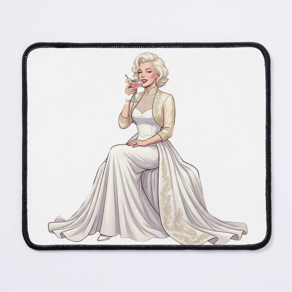 Item preview, Marilyn Monroe Retro Pop Art Print designed and sold by Nurzhik.