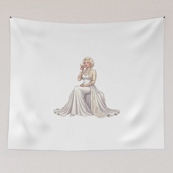 Item preview, Marilyn Monroe Retro Pop Art Print designed and sold by Nurzhik.