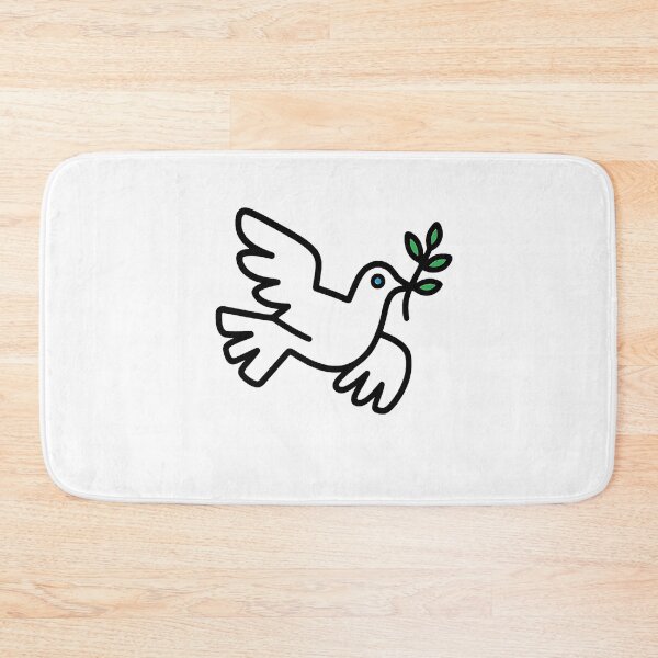 Item preview, dove peace pop art abstract 1234 678 designed and sold by LowEndGraphics.