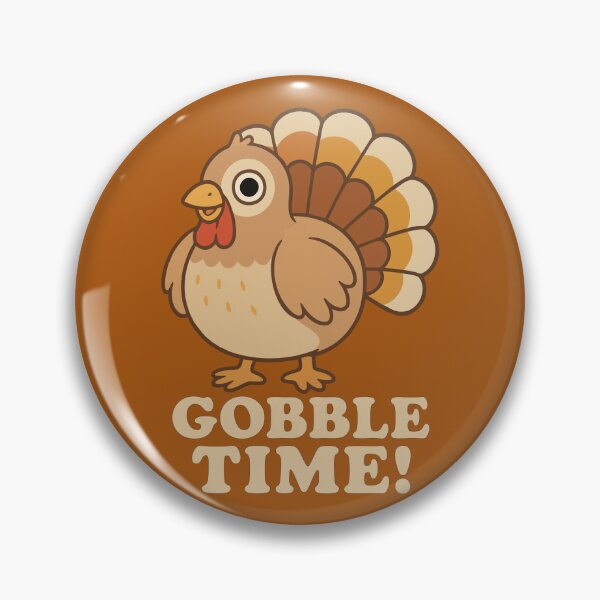 Item preview, Gobble Time Cute Thanksgiving Turkey designed and sold by Victor Shadehorn.