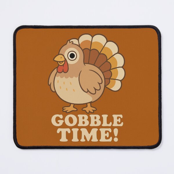 Item preview, Gobble Time Cute Thanksgiving Turkey designed and sold by Victor Shadehorn.
