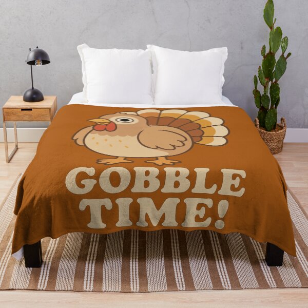 Item preview, Gobble Time Cute Thanksgiving Turkey designed and sold by Victor Shadehorn.
