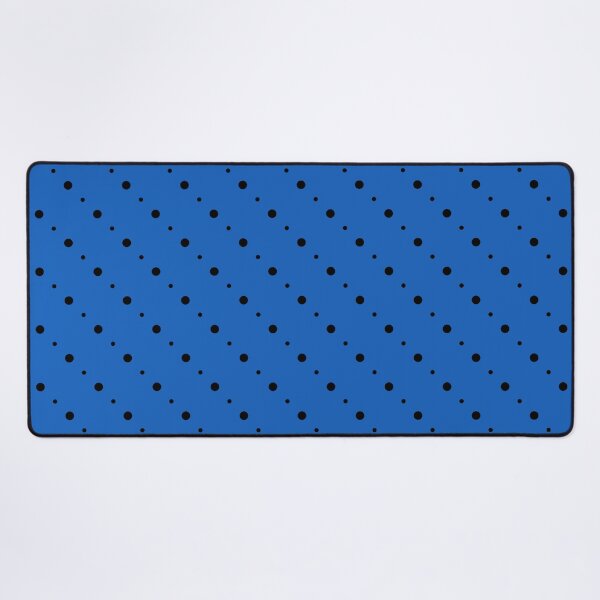 Item preview, Denim & black diagonal polka dot designed and sold by Mint + Midnight.