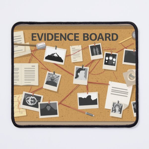 Item preview, Evidence Board designed and sold by cpeasley25.