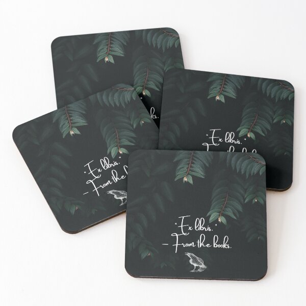 Item preview, Ex Libris From the Books Dark Academia Quote designed and sold by WildWoodlandWitch.