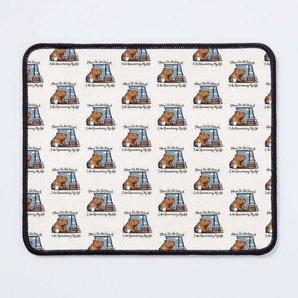 Item preview, Sarcastic Romanticizing My Life Capybara Poetry Gift designed and sold by yanejoy.