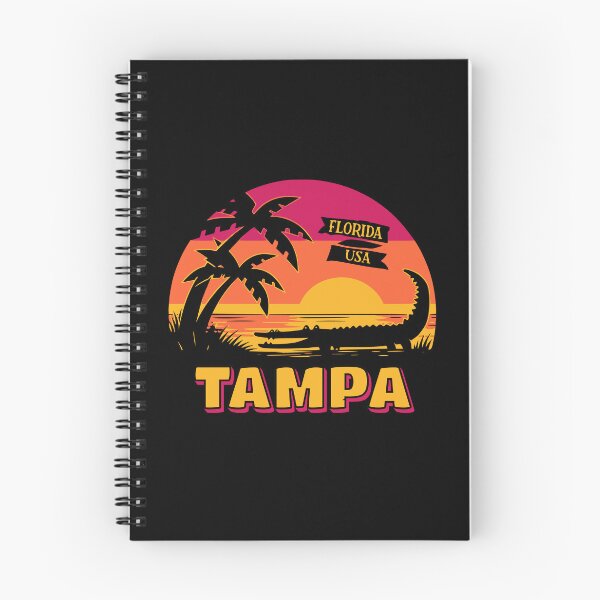 Item preview, Tampa Florida Alligator Sunset Retro Travel designed and sold by AntiqueImages.