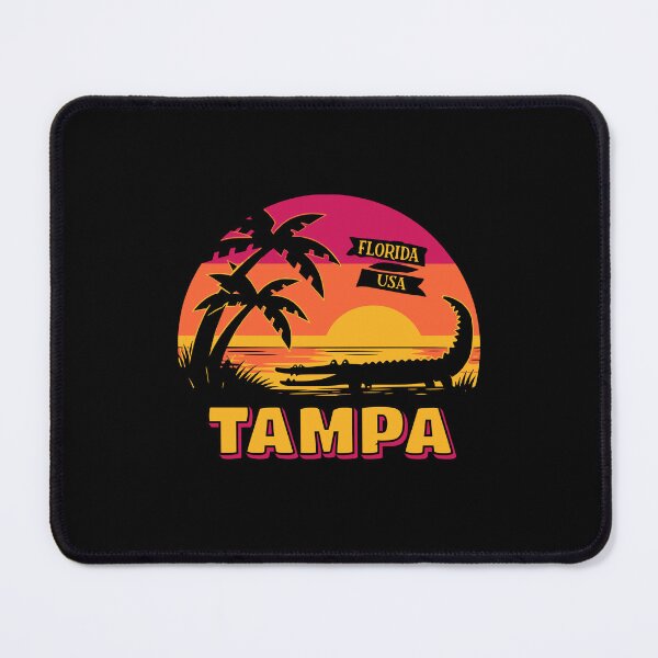 Item preview, Tampa Florida Alligator Sunset Retro Travel designed and sold by AntiqueImages.